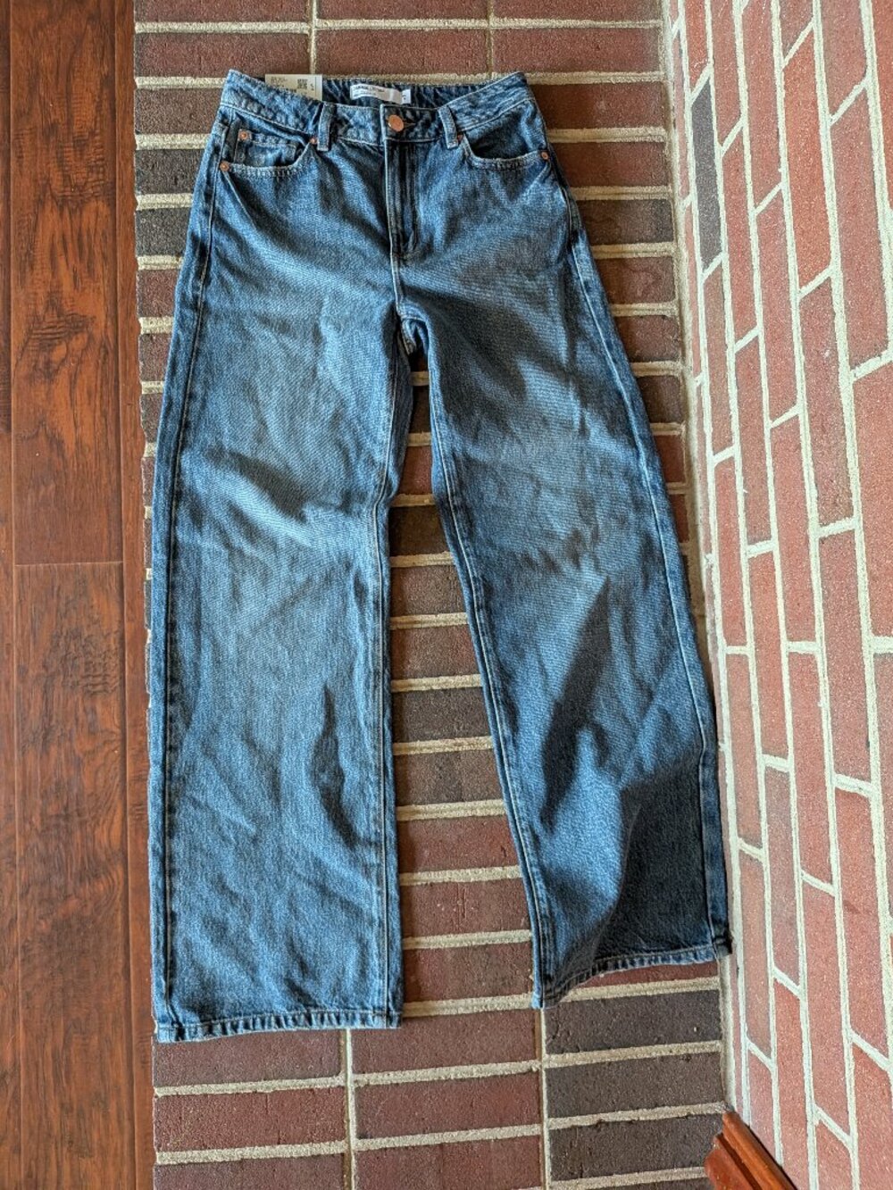 Garage Denim Wide Leg Jeans